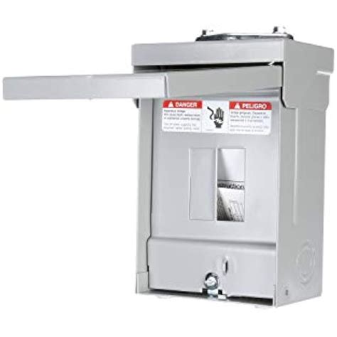 30 amp maintenance free junction box|30 amp outside breaker box.